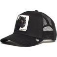thumbnail image 3 of Animal Hombres Mujeres Hip Hop Dad Gorra de malla Gorra de béisbol Gorra de camionero para deportes al aire libre Sombrero (1pc-Panther/Black) JAMW Sencillez, 3 of 5