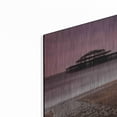 thumbnail image 2 of Luxe Metal Art 'Brighton Pier' by Nina Papiorek, Metal Wall Art, 12"x12", 2 of 7