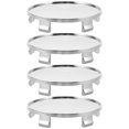 thumbnail image 1 of BALAHAPY 4Ud Tapas Centrales Para De Auto En Plástico Plateado Ajuste Para Cubiertas De Cubo, 1 of 8
