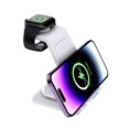 thumbnail image 2 of Auriculares para teléfono móvil con carga rápida de doble bobina tres en uno, cargador inalámbrico, reloj, modo privado, universal, 2 of 5