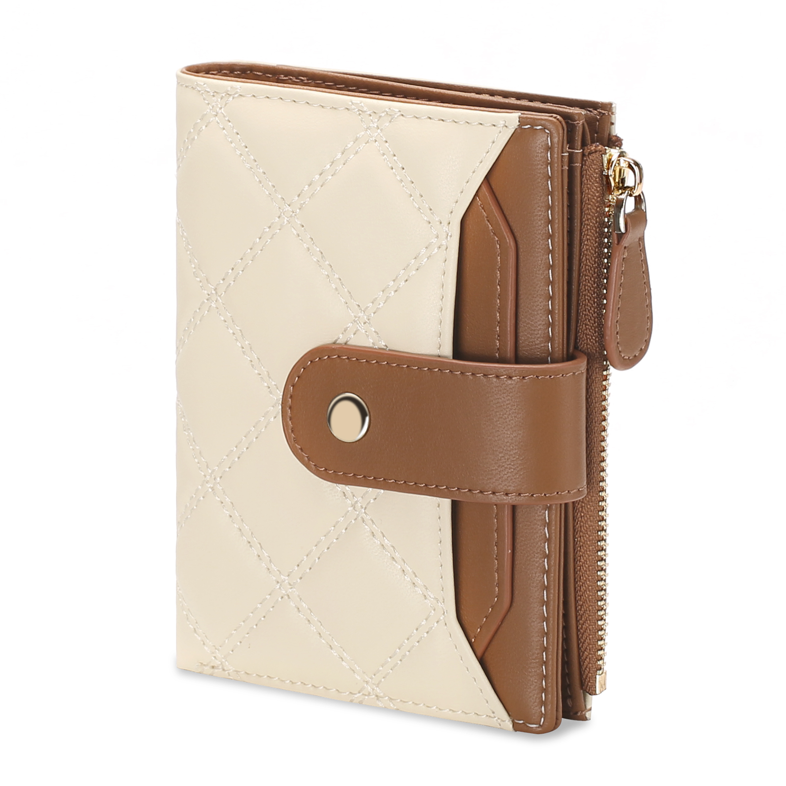 KALUNMA Womens Small Leather Wallet RFID Blocking photo 5