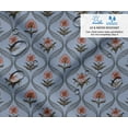 thumbnail image 2 of Soimoi 56 Inch Wide Polyester Canvas Fabric By 3 Yard - Block Design - Blue - Water-Resistant Outdoor & Upholstery Material, 2 of 7
