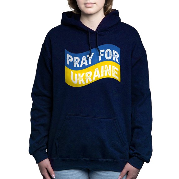 CafePress - Pray For Ukraine Sweatshirt - Pullover Hoodie, Classic & Comfortable Hooded Sweatshirt