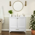 thumbnail image 2 of Flash Furniture FFIR36194WH 36" Free Standing Single Basin Vanity Set - White, 2 of 7