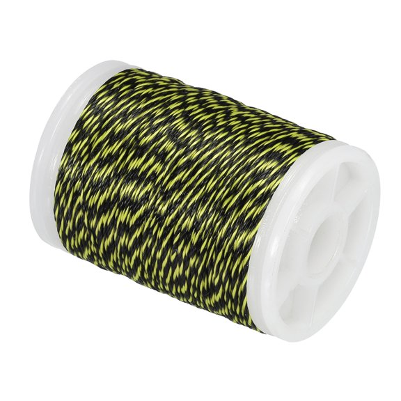 Archery Bow String Serving Thread 120 Yard/110M, 0.015" Dia Bowstring Thread, Yellow Black