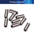 thumbnail image 4 of HUGFEGWE Round Connector Nuts Threaded Sleeve Rod Coupling Nut for Connect Two Threaded Shafts 10PCS CJB91-25810, 4 of 4