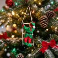 thumbnail image 7 of Wiywef Elf Climbing Rope Ladder Christmas Ornament, Plush Gnome Tree Pendant, 7 of 7