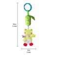 thumbnail image 3 of Kiddiway Baby Soothing Wind Stroller Toy - Plush Figurine, Cute Plushies, Baby Rattles, Sensory Chime, Soft Sounds, Easy Clip-On, Car Stroller Hanging,d, 3 of 6