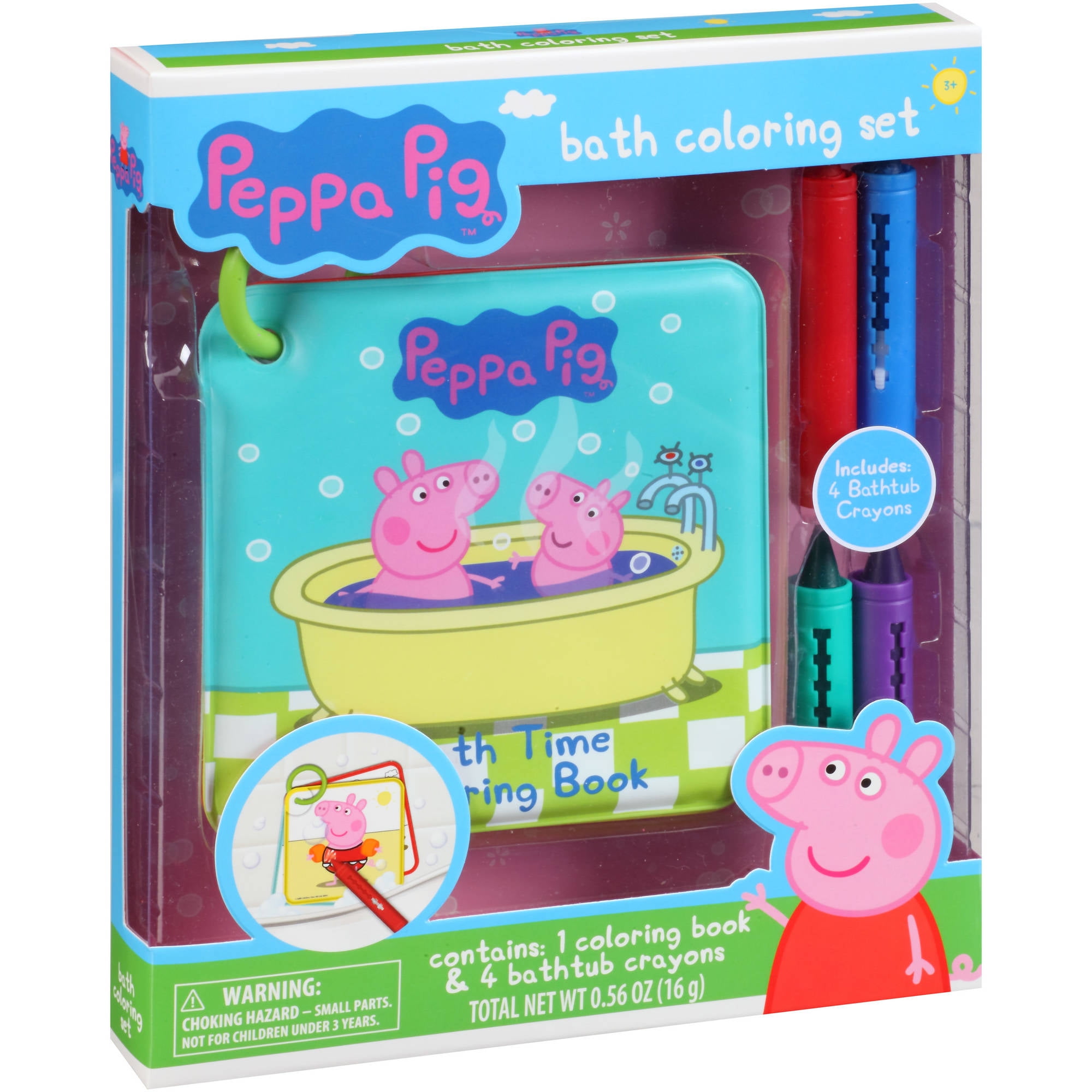 peppa pig coloring set