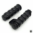 thumbnail image 6 of Motorcycle Black Hand Grips 7/8" Throttle Boss For Yamaha FZR YZF 600 600R R1 R6, 6 of 7
