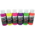 thumbnail image 1 of CREATEX COLORS / IWATA 5802 AIRBRUSH FLUORESCENT SET 6X2OZ, 1 of 1