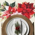 thumbnail image 4 of Christmas Tablecloth Waterproof Christmas Tree/Holly Table Cloths for New Years Holiday Party and Dining Decoration-60 * 102" Rectangle, 4 of 7