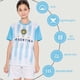 thumbnail image 5 of bolognifi Camiseta de fútbol for niños, camiseta de la Copa Europea/América, conjunto de pantalones cortos deportivos de fútbol for niños y niñas, 5 of 7