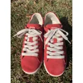 thumbnail image 4 of PU & MA Women 6 Red / White Suede Sneaker Classic Streetwear Great Condition Cool, 4 of 6