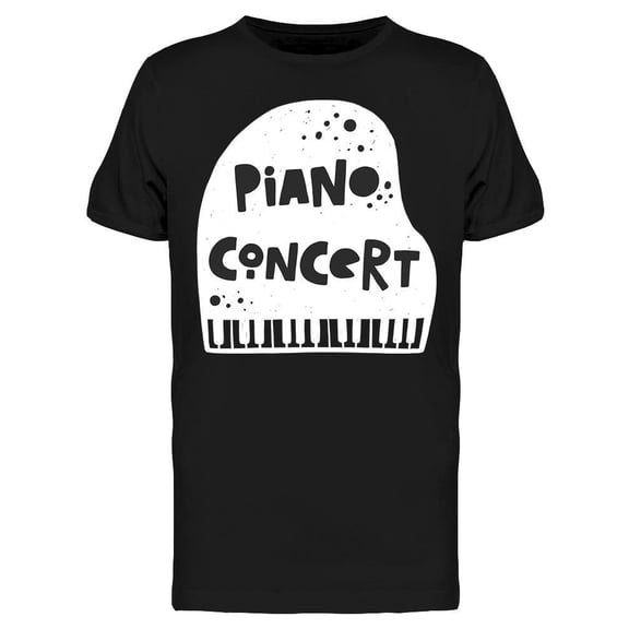 Piano Concert Tee Men's -Image by Shutterstock