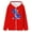 Red, variant on Utlike Girls Jacket Dinosaur Print Hooded Zip Up Jacket With Pocket For Kids Warm Thermal outerwear Cozy Casual Winter Coat For Toddler And Children Leisure Top For Outdoor Size 4 Years-5 Years
