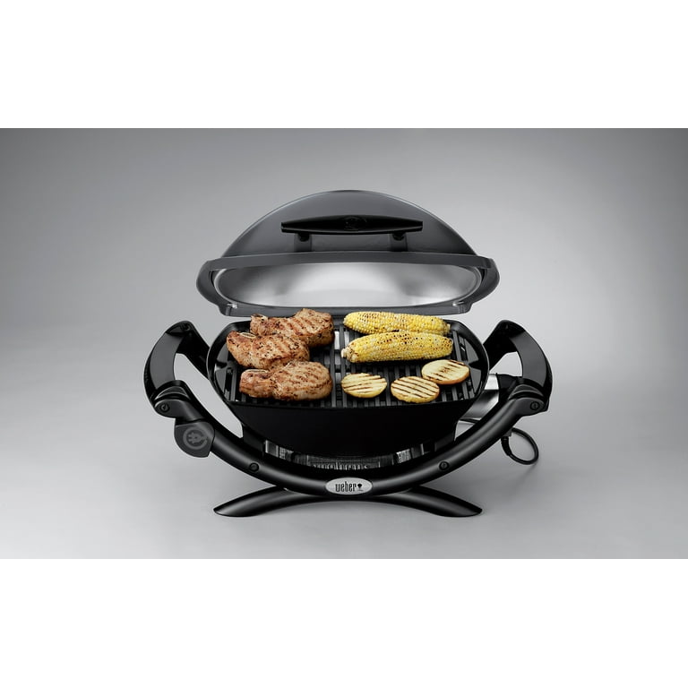 Weber Q1400 電気グリル ダークグレー 新品 屋外対応 アウトドア Weber BBQ Tabletop Q 1400 Portable 1560 Watt Electric Grill