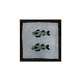 thumbnail image 5 of Quilted Cabin Quilt, Hand cut and Appliqued cotton fabric motifs., 5 of 6