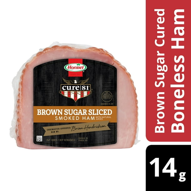 HORMEL CURE 81 Classic Boneless Sliced Brown Sugar Quarter Ham, 1.53.0