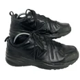 thumbnail image 2 of New Balance MX608 v5 Black Leather Men 9.5/ Wm 11 Slip-Resistant Work Shoes 4E, 2 of 6