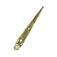 thumbnail image 1 of 12cm hueco Steampunk uña talón de la del joyería de punta de uñas larga reina princesa accesorios de Cosplay Hugo Anillo de uñas de oro antiguo, 1 of 10