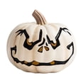 thumbnail image 2 of Halloween Glowing Pumpkin Decor, Large Hollow Light Up Jack-o-Lantern for Fall Home Porch Display, Indoor Outdoor Autumn Yard Decorations for Seasonal Party Events, 1Pack A, 2 of 7
