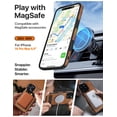 thumbnail image 3 of Funda WTCASE de piel magnética con soporte para iPhone 16 Pro Max, 3 of 6