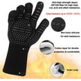 thumbnail image 3 of Guantes para horno, guantes para barbacoa que resisten el calor hasta 1472 °F, guantes de silicona antideslizantes para horno, guantes de cocina resistentes al calor para barbacoa WD.WDQZL Hogar, 3 of 7