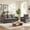 Light Gray, variant on Mjkone Chenille Sectional Sofa Sets,3 Pieces Living Room Furniture Sets,Couch Sets for Living Room,3-Seater + Loveseat + Armchair,Navy Blue