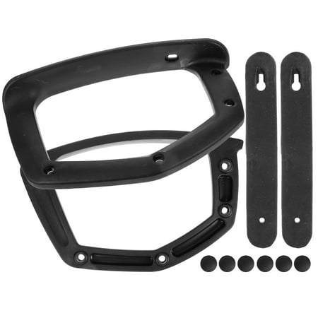 writwaa 2pcs black plastic chair product