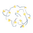thumbnail image 2 of Swimming Pool Safety Rope Buoy Line - 5m White/Blue Divider For Lanes, Hot Tubs, Beach (Pool Rope Accessories) 2 of 10