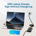thumbnail image 4 of Cargador para laptop DJW de 65 W USB-C compatible con HP, 4 of 7