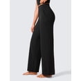 thumbnail image 3 of Pantalones CRZ YOGA Butterlift de pierna ancha con bolsillos y cintura alta XL, 3 of 6