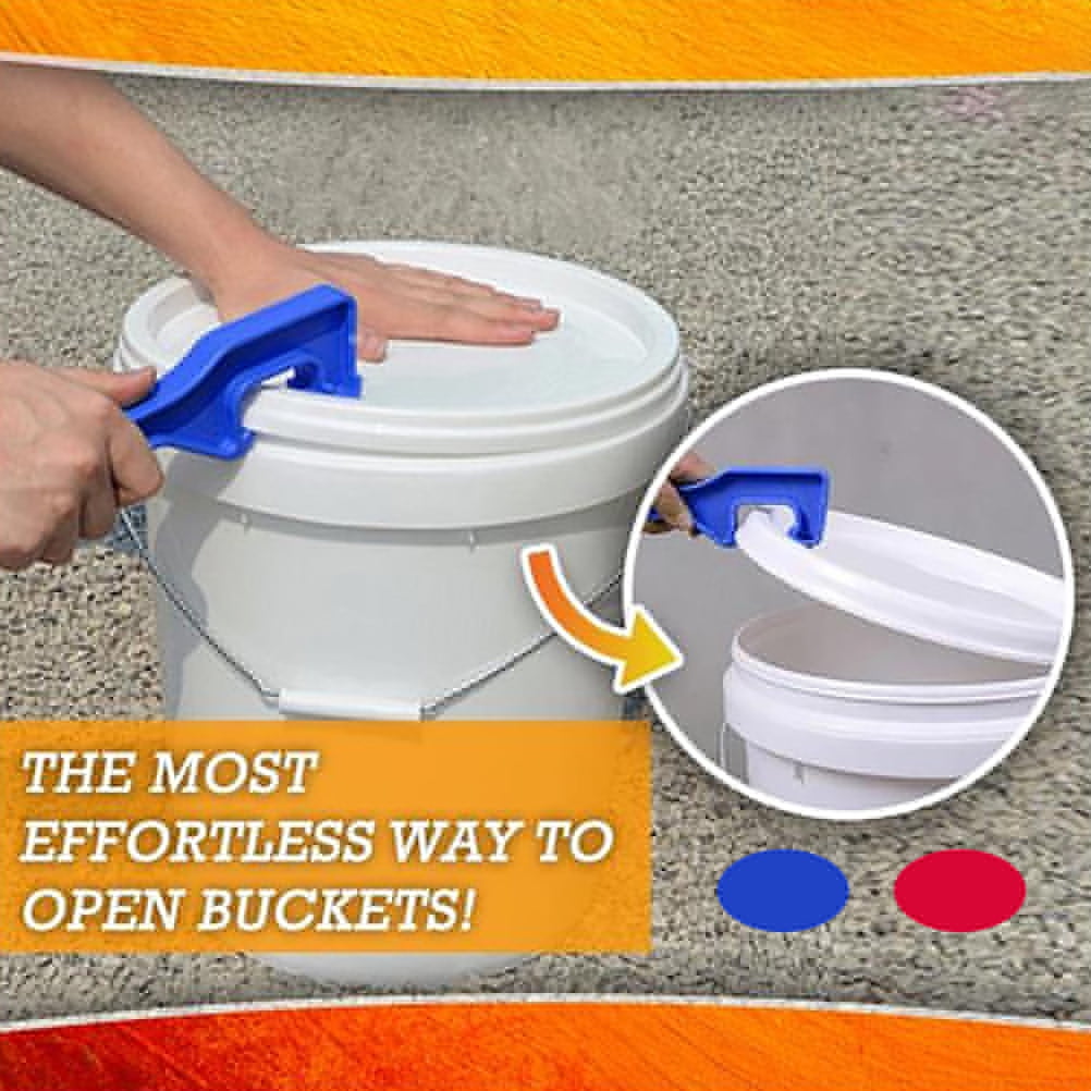 Universal Plastic Bucket Pail Paint Bucket Lid Can Opener Opening Tool