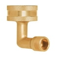 thumbnail image 2 of BrassCraft Compression x 3/4 in. Dia. FTH Brass Garden Hose with Washer - Case Of: 1; Each Pack Qty: 1, 2 of 2