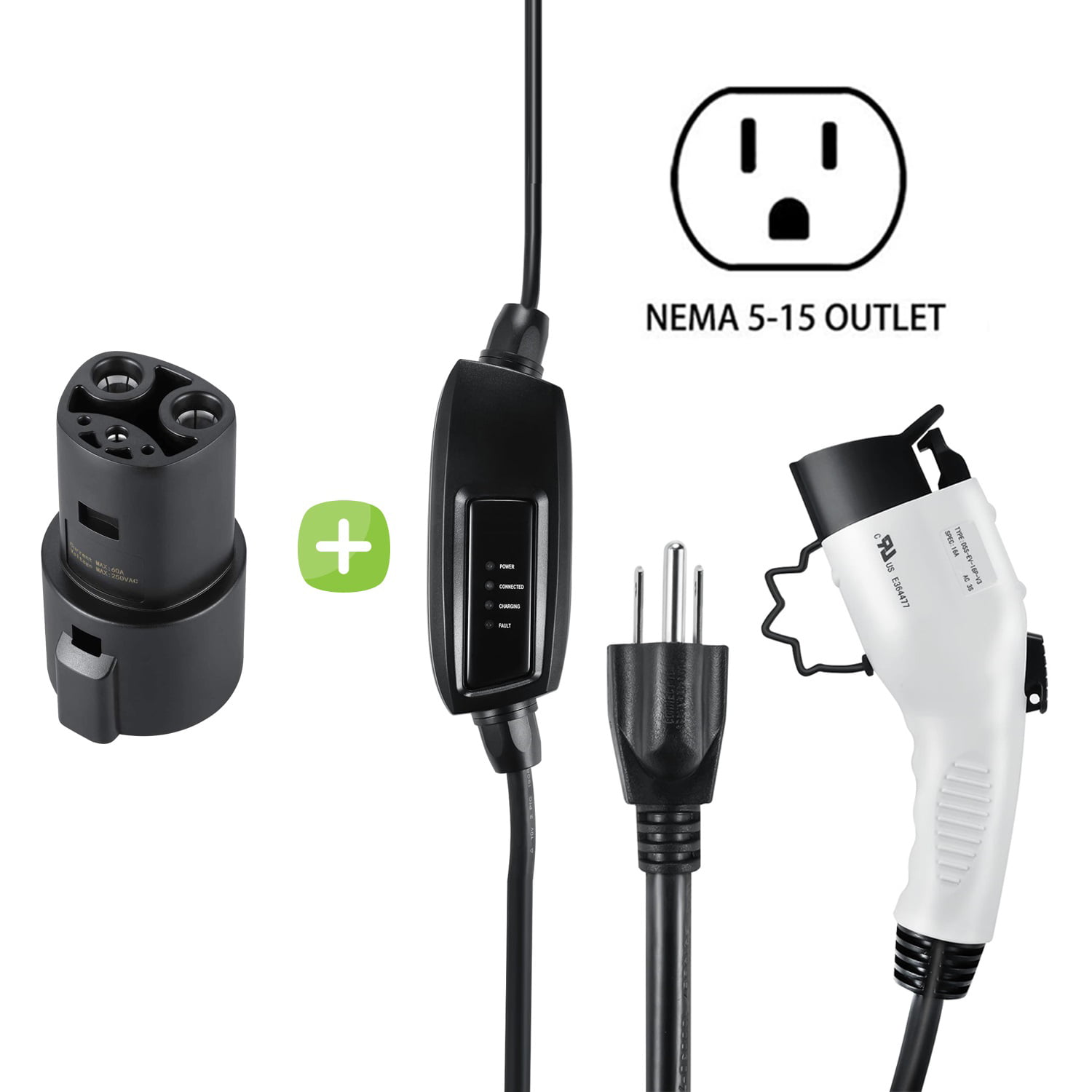 tesla travel charger adapter