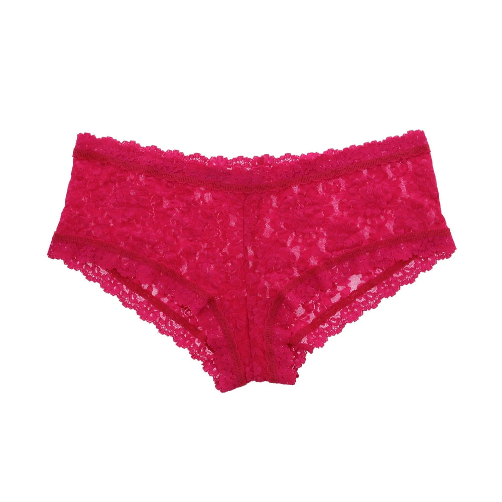 Hanky Panky Hanky Panky Women's Allure Rolled Signature Lace Boyshort Thong M