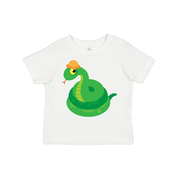Inktastic Cute Snake Boys or Girls Toddler T-Shirt
