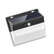 thumbnail image 4 of EeaseMX Lámpara de pared solar con sensor de movimiento infrarrojo, para exteriores, impermeable, para jardín (206 LED), 4 of 7