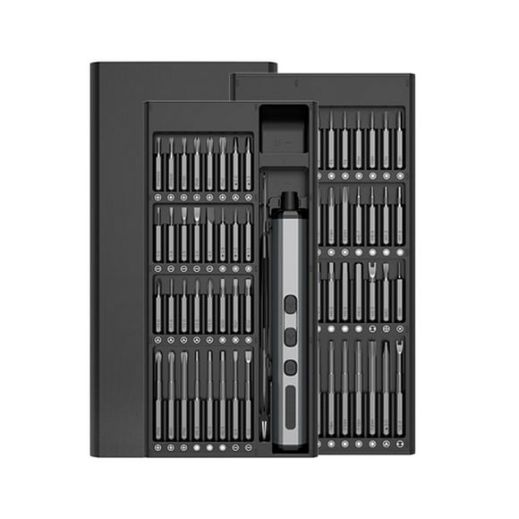 Juego de Destornilladores de Precisión Eléctricos en Miniatura con 64 Puntas Magnéticas para Cámara de Teléfono