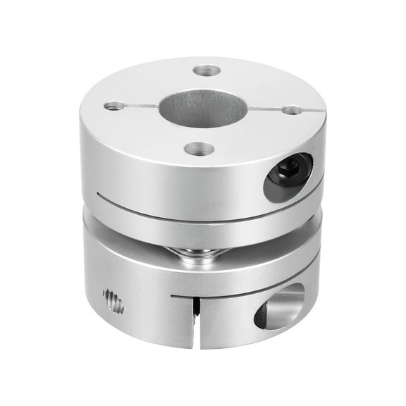 Bore One Diaphragm Motor Wheel Flexible Coupling Joint 12.7 to 12mm