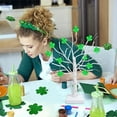 thumbnail image 5 of JingChun 2Pcs St. Patrick's Day Tree Decorations Tabletop Lighted Birch Tree with Lucky Shamrocks Lights Green Lights Battery Operated St. Patrick's Day Decoration Indoor Home, 5 of 6