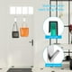 thumbnail image 1 of Gancho de acero inoxidable Gancho para ducha de 5\" Soporta hasta 16 lbs Kit de soporte (uno), 1 of 4