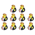 thumbnail image 1 of Novedad Trump Pato Goma Baño para Bebé Patitos (espalda Resbaladiza), 1 of 4