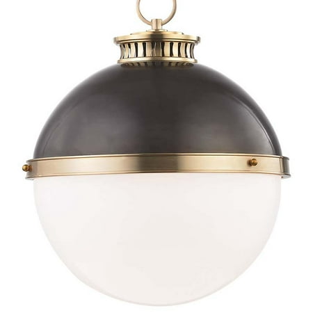 

Hudson Valley Lighting 4025 Latham 1 Light 15 Wide Pendant - Aged / Antique Distressed