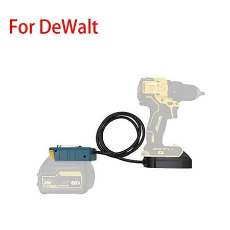 

Lierteer For Battery Extension Cord 18/20v Max Adapter Battery Power-Tool Parts
