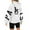 White, variant on jtjvou Women's Hoodies Pullover Paris Sweatshirts Long Sleeve Loose Letter Print Hooded Pullover Tops Fall Clothes Women,Black,L