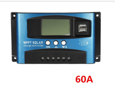 40/50/60/100A MPPT Solar Panel Laderegler Regulator 12V/24V Auto Dual USB 
