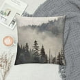 thumbnail image 2 of GOSMITH Foggy Forest Trees Throw Pillow Covers Natural Scenery Mountain Pillow Cases Rustic Farmhouse Decorative Pillow Cushion Cover Pillowcases, 2 of 5