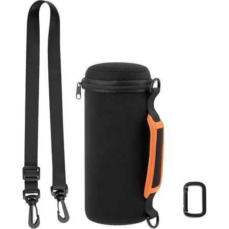 TTTYBA-Carrying Case Compatible with Bushnell Wingman 2 Golf GPS Speaker Soft Neoprene Storage Bag with Shoulder Strap and Handle Replacement Pouch for Golf Speaker